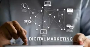 "Representation of digital marketing strategies driving online business success."